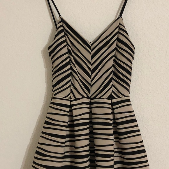 Spaghetti Strapped Mini Party Dress - Picture 3 of 6